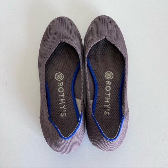 Rothy’s The Flat Women’s Round Toe Flats in Mink - Picture 5 of 8